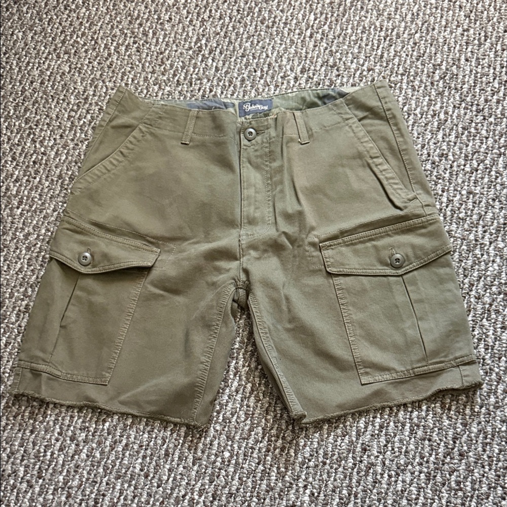 Men's Khaki Cargo Shorts